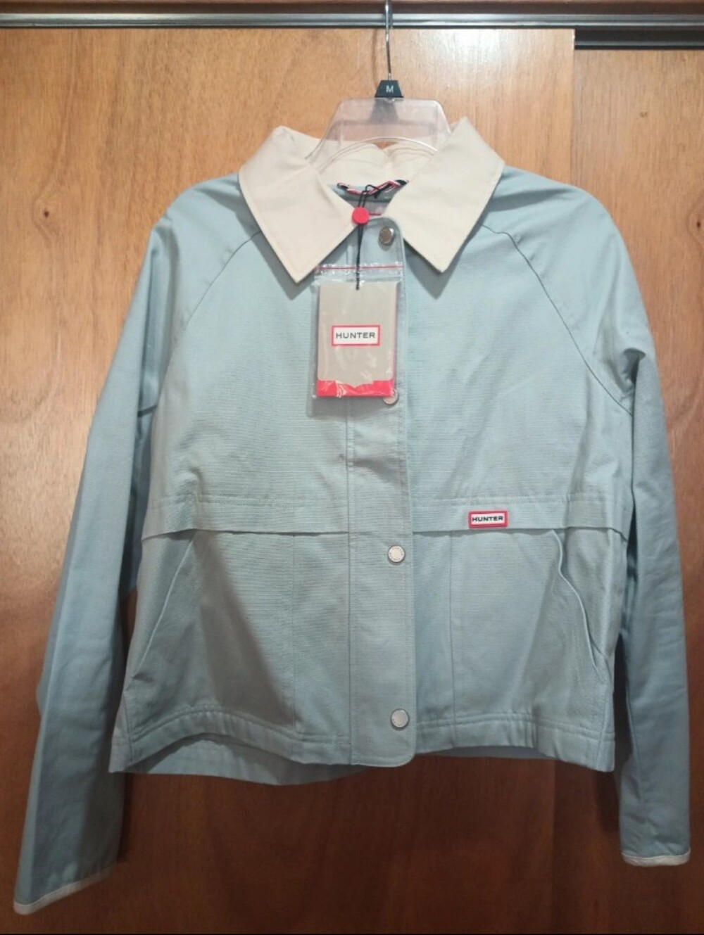 Hunter Light Blue Jacket - Picture 1 of 8